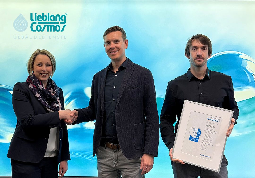 Lieblang Cosmos erhält „CrefoZert“ zum fünften Mal in Folge